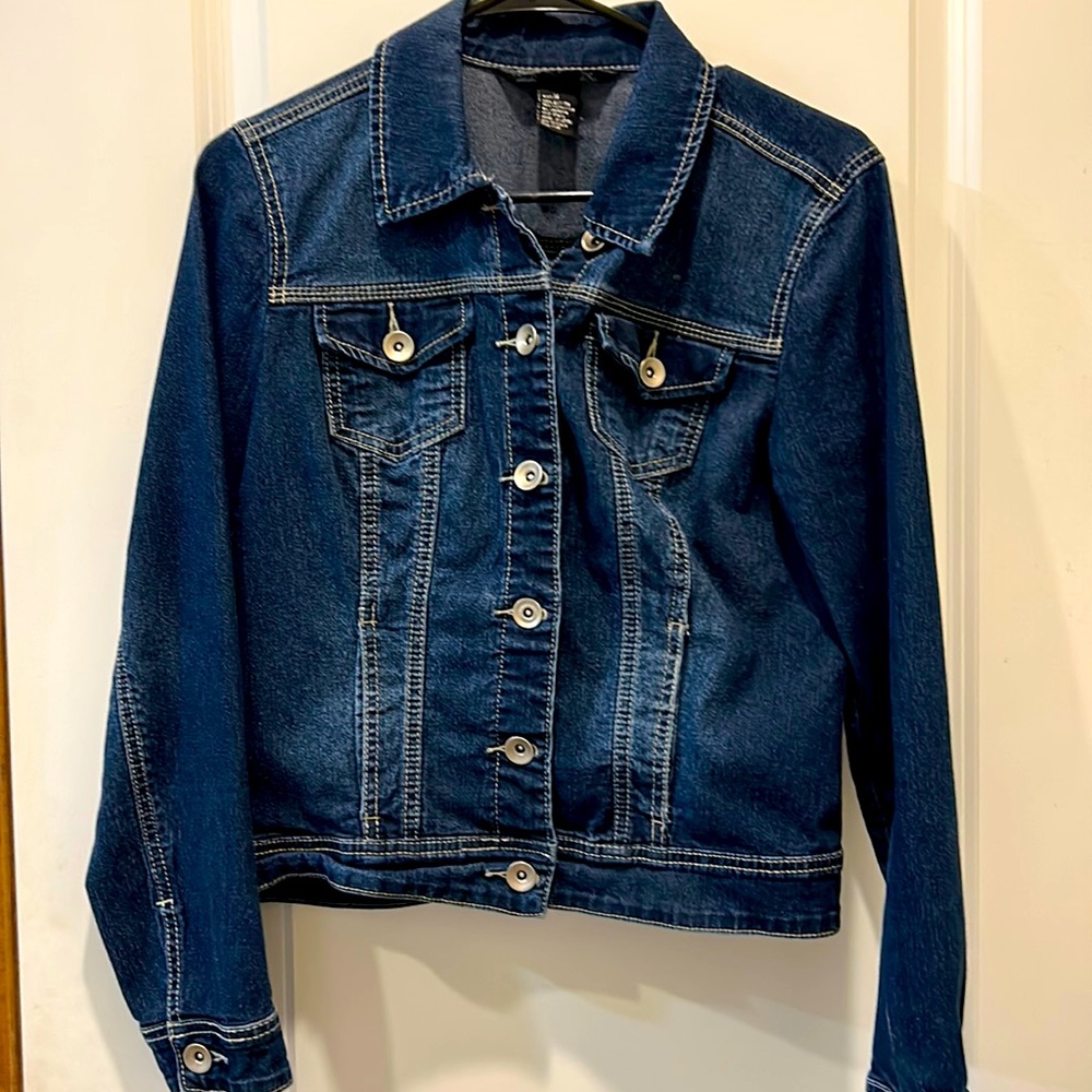 Baccini denim jacket size medium